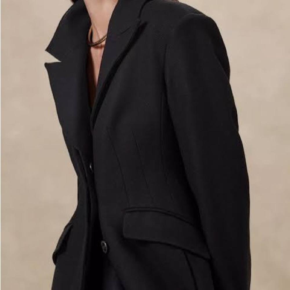 HOURGLASS TOPCOAT IN ITALIAN WOOL - Picture 6 of 10